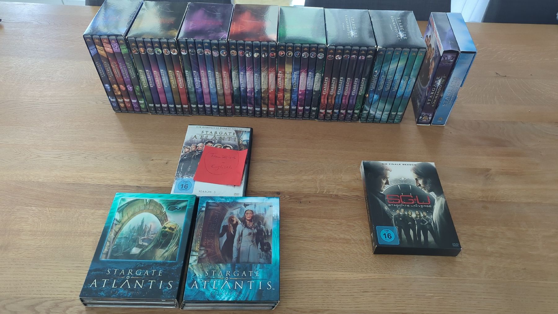 Alle DVDs: Stargate DVD Sammlung – Gebraucht aus Zofingen von HeliosCult