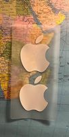 Apple Stickers 2x Sticker, Kleber, Iphone, Ipad, Mac