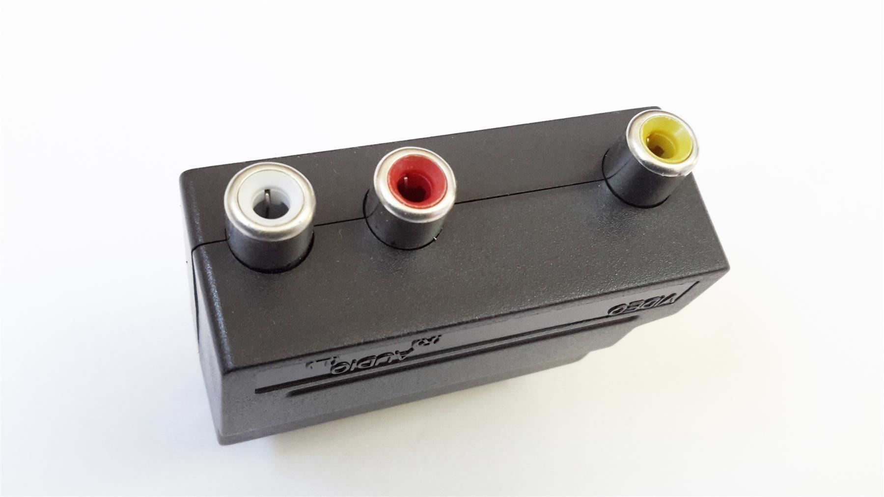 Unità & Adattatore: Adapter Scart auf 3x Cinch mit Switch – Nuovo e nell'imballaggio originale da St. Gallen venduto da cointec 3