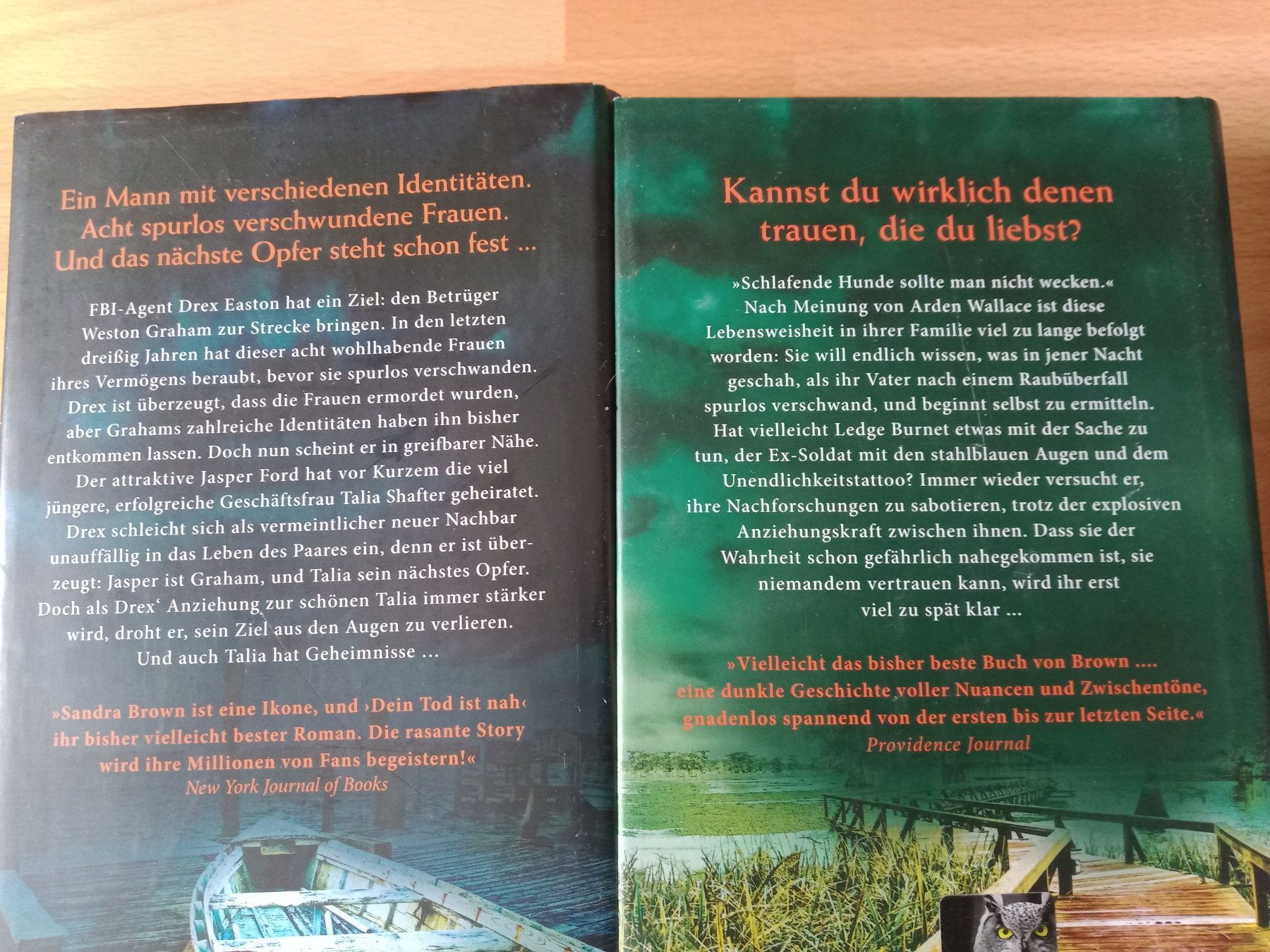 Libri: 8x Sandra Brown Krimis Thriller – Usato da Wangen b. Olten venduto da EmilythestrangeX 1