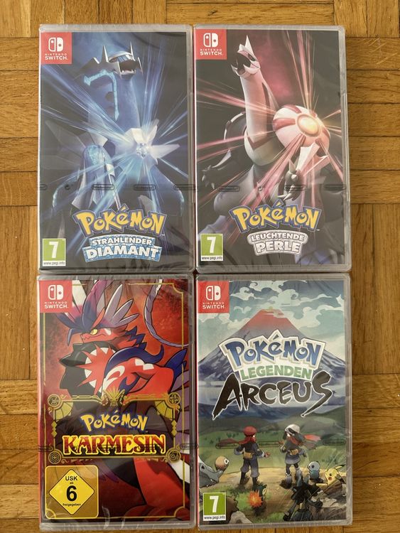 Pokémon Switch Spiele Sammlung Kaufen auf Ricardo