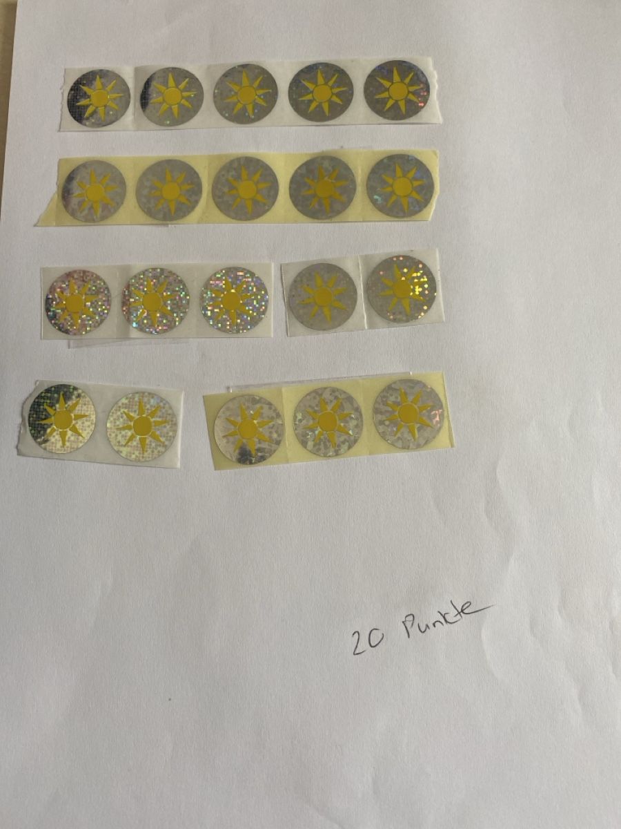 Migros Sammelmarken & -punkte: 20 Sticker von Migros – Neu (gemäss Beschreibung) aus Murgenthal von anmedlung