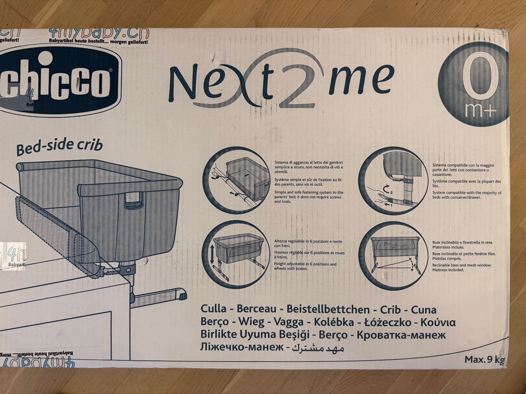 Chicco Letti: Chicco Next2Me Beistellbettchen – Usato da Mettmenstetten venduto da bkal 6