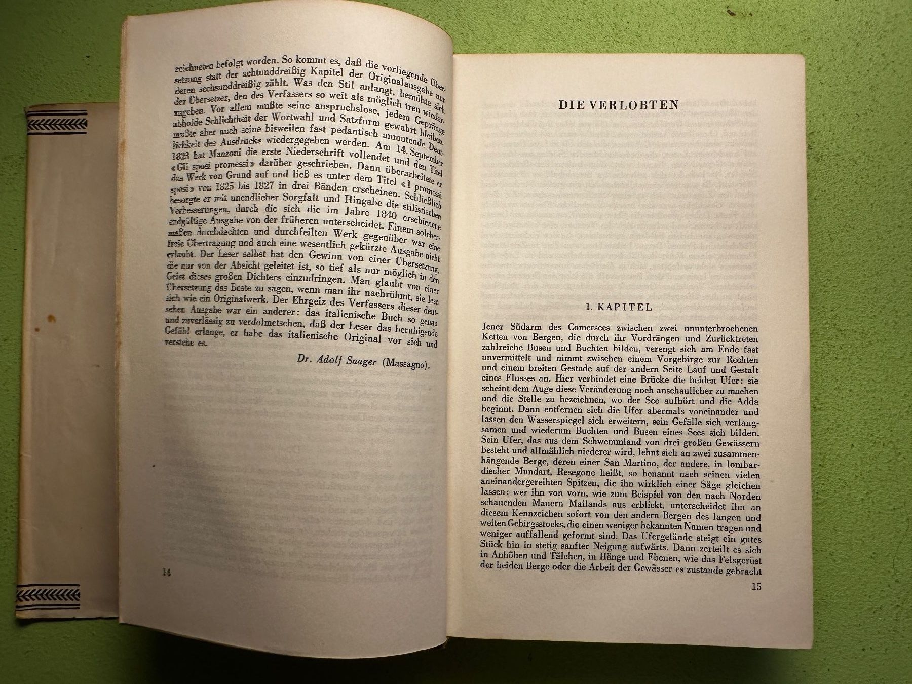 Bücher: Alessandro Manzoni: Die Verlobten. – Gebraucht aus Zürich von allp 3