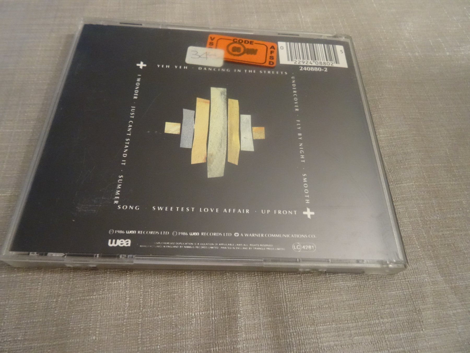 CD: Matt Bianco - Yeh Yeh, 1986 CD – Usato da Olten venduto da Disc-Ausverkauf 1