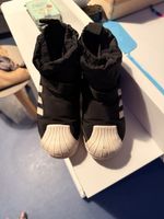 Adidas Stiefel Superstar Grösse 28 Schwarz Weiss