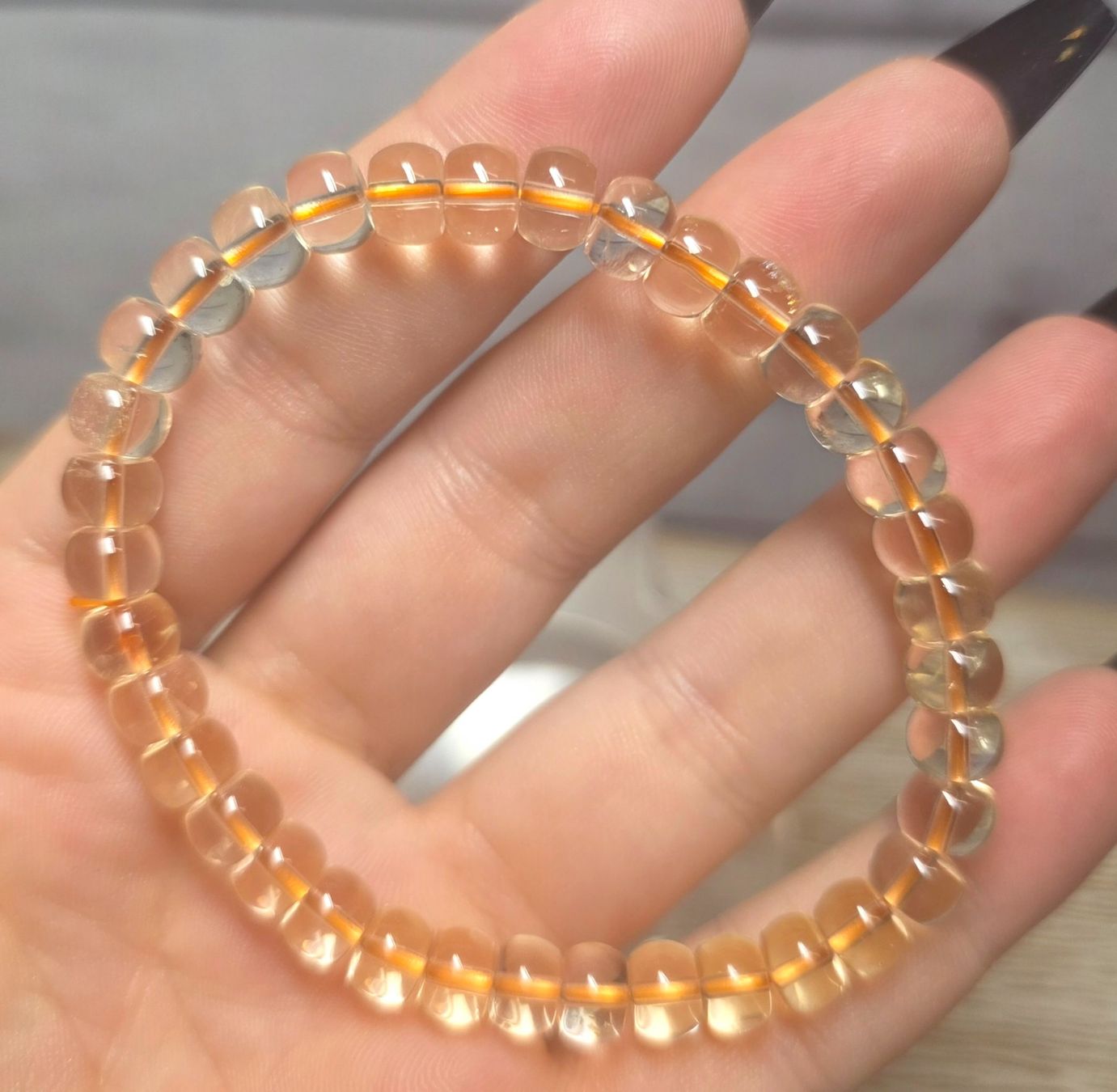 Minerali & Pietre curative: HQ Citrin Armband – Nuovo e nell'imballaggio originale da Matzingen venduto da Shay_Crystalz