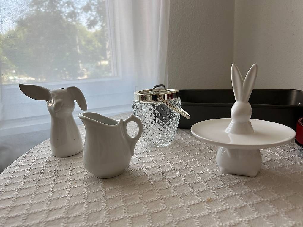 Geschirrsets: Backblech, Vasen, Krug, Figur, gemischtes Set (Fondue) – Gebraucht aus Bütschwil von Mariia_Ch221 1