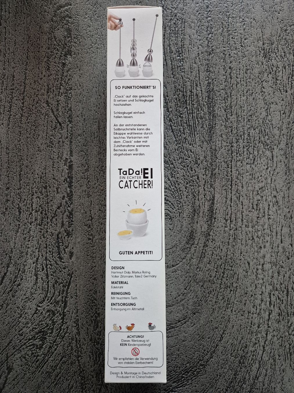 Elettrodomestici da cucina: Take2 Eier-Set Clack Eieröffner und Swiss PiePei neu – Nuovo e nell'imballaggio originale da Mels venduto da PatrickK89 4