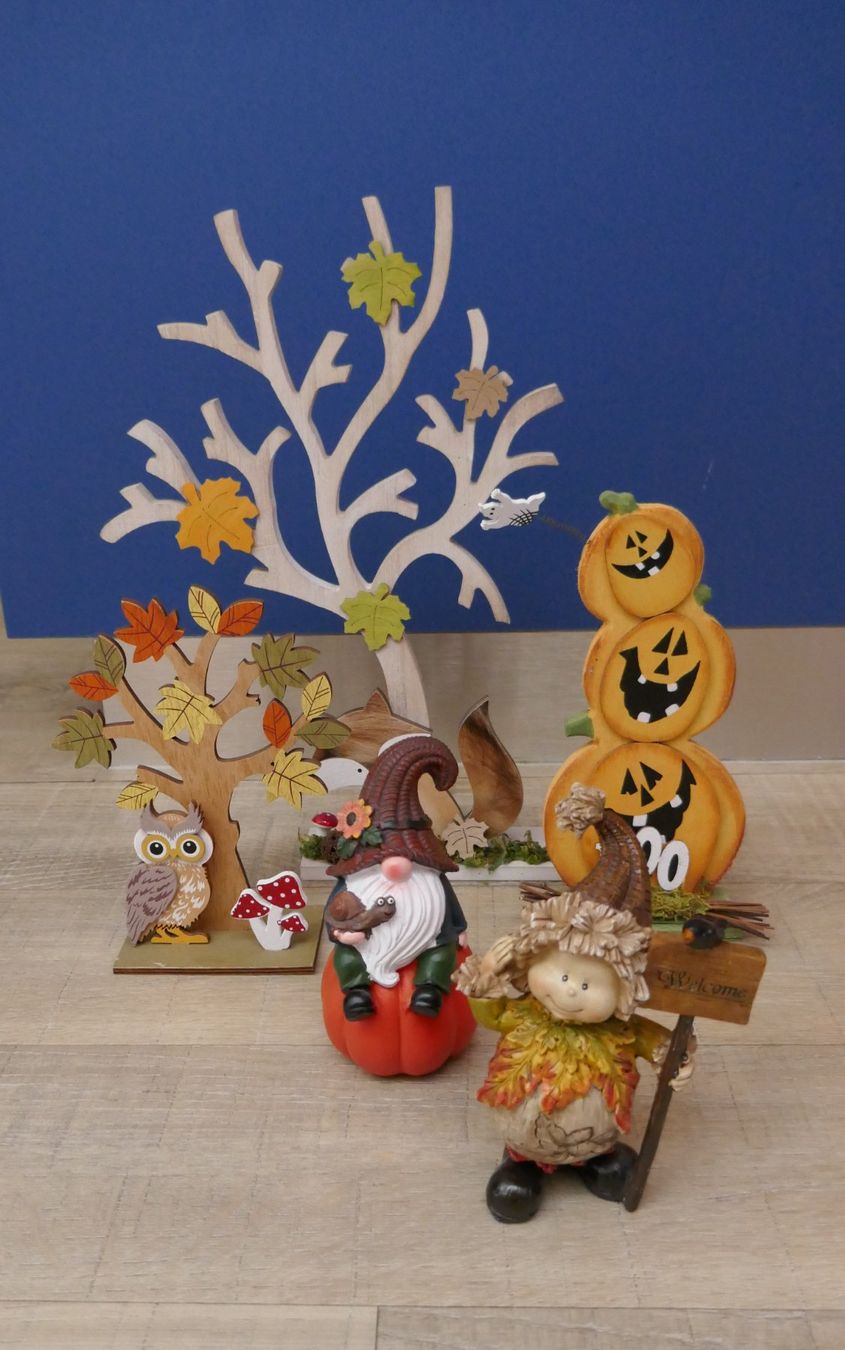 Alle Dekorationen: 5 Stück Herbstdeko diverse – Gebraucht aus Port von uzuku