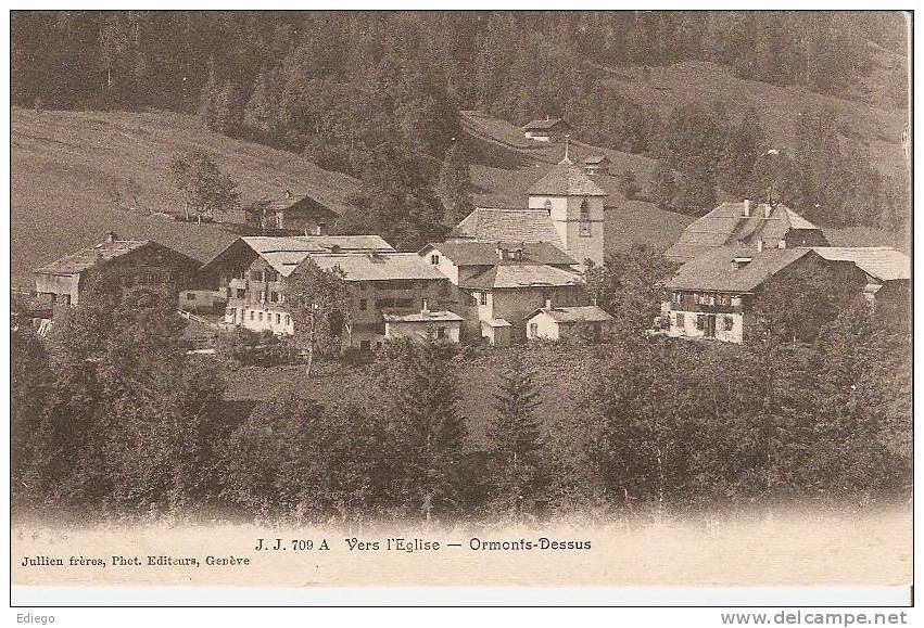 Cartoline postali: ORMONT - DESSUS, Belle carte ancienne – Usato da Lutry venduto da Ediego