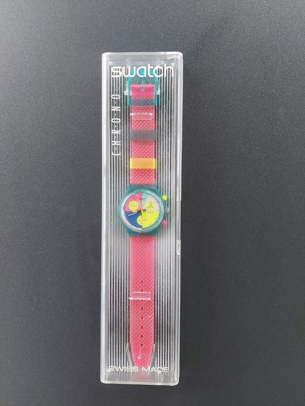 Swatch Orologi: Gebrauchte Swatch Flash Arrow mit OVP – Usato da Sirnach venduto da Archimede8