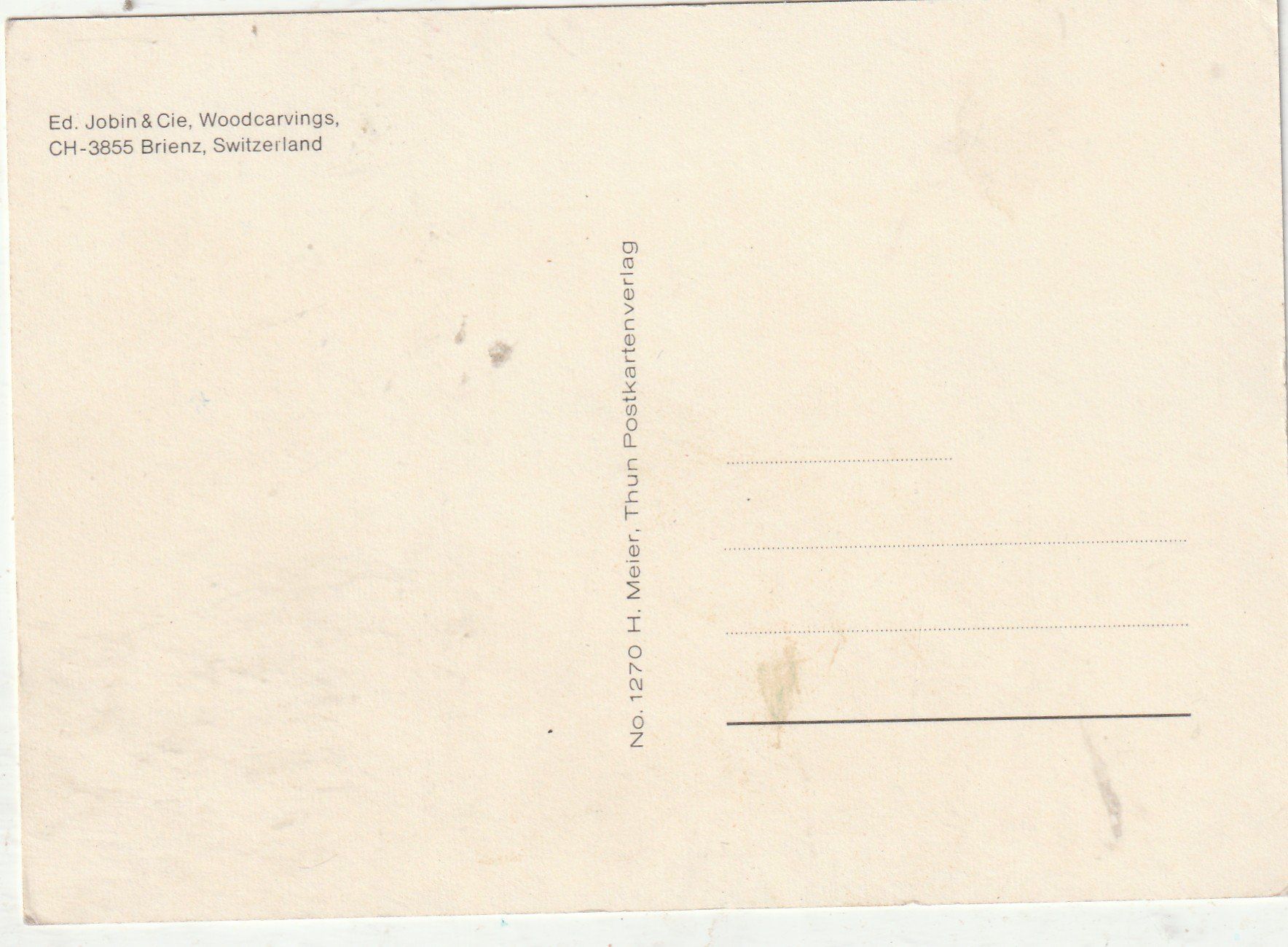 Cartes postales: Brienz – D'occasion à Lumbrein par made02 1