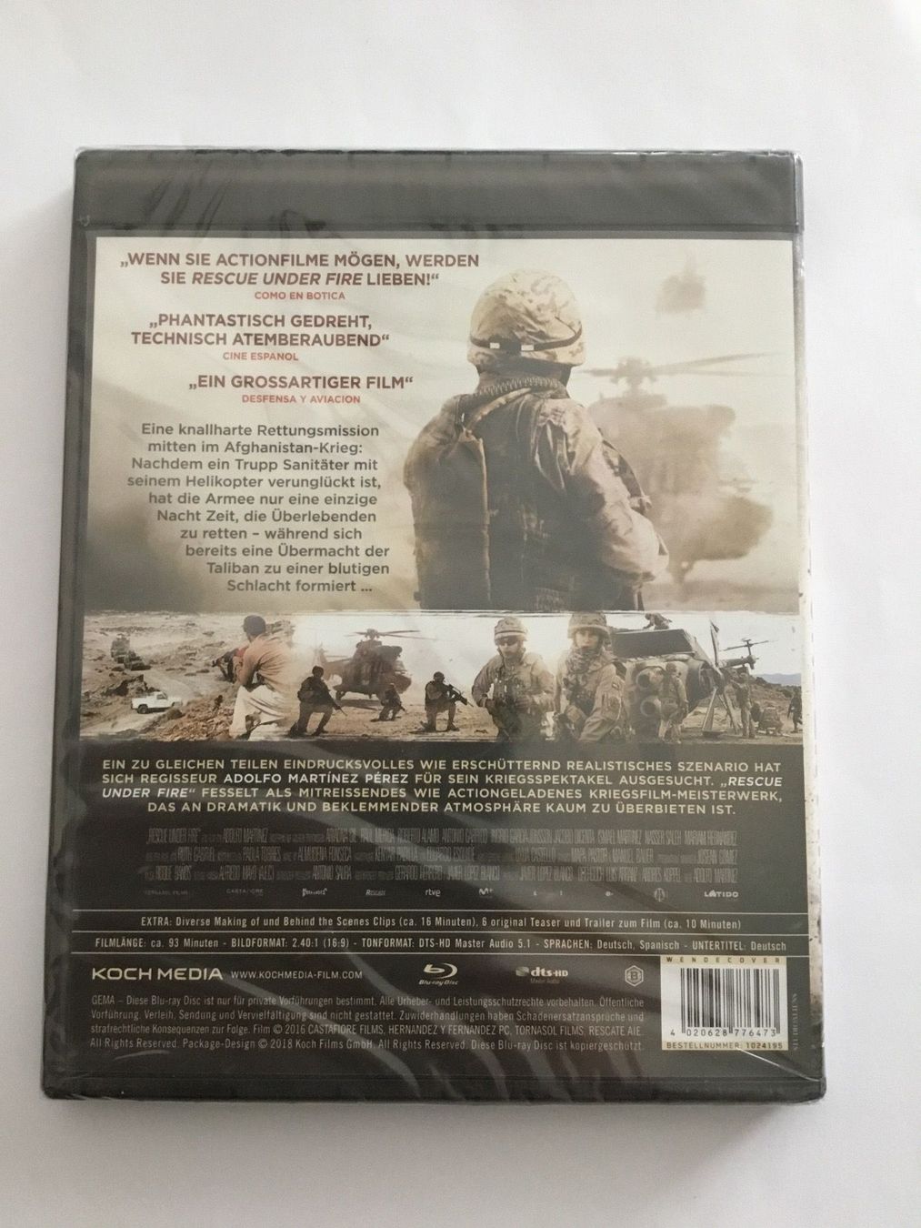 Tutti i DVDs: Rescue Under Fire Blu Ray Neu OVP – Nuovo e nell'imballaggio originale da Blauen venduto da berlingo65 1