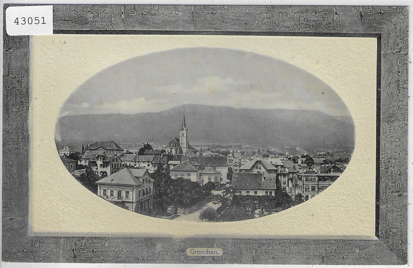 Cartoline postali: Grenchen - Generalansicht - Präge-Karte – Usato da Ettingen venduto da Kartenplanet