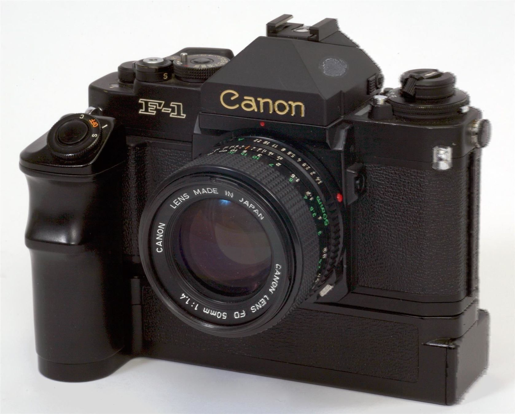 Canon Fotocamera: New F1+ Winder AE FN + Speedlight 577G – Usato da Bassersdorf venduto da Sugo 8
