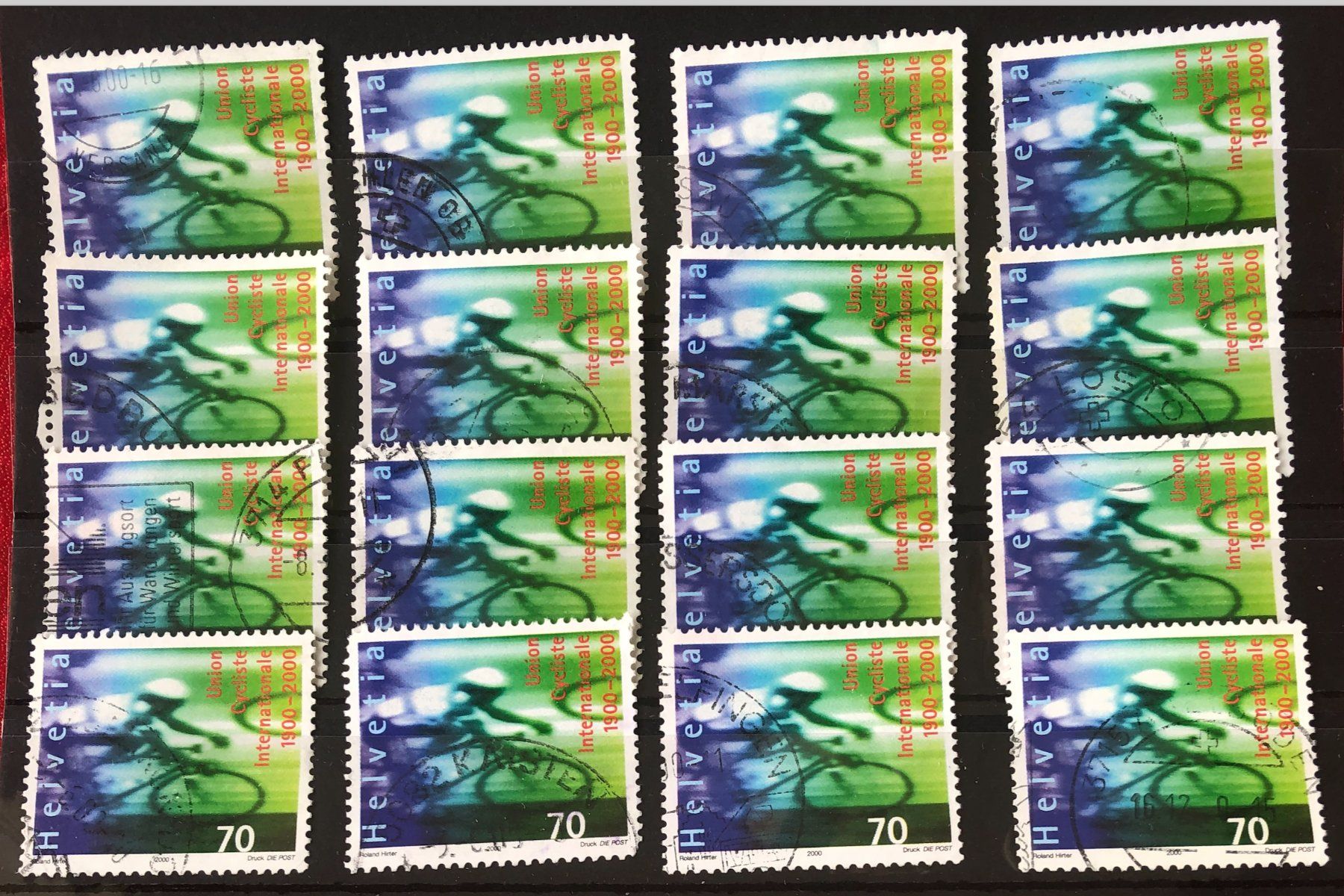 Tutti i francobolli: Nr.989 Steckkarte mit Stempel – Usato da Aarau venduto da Billa007
