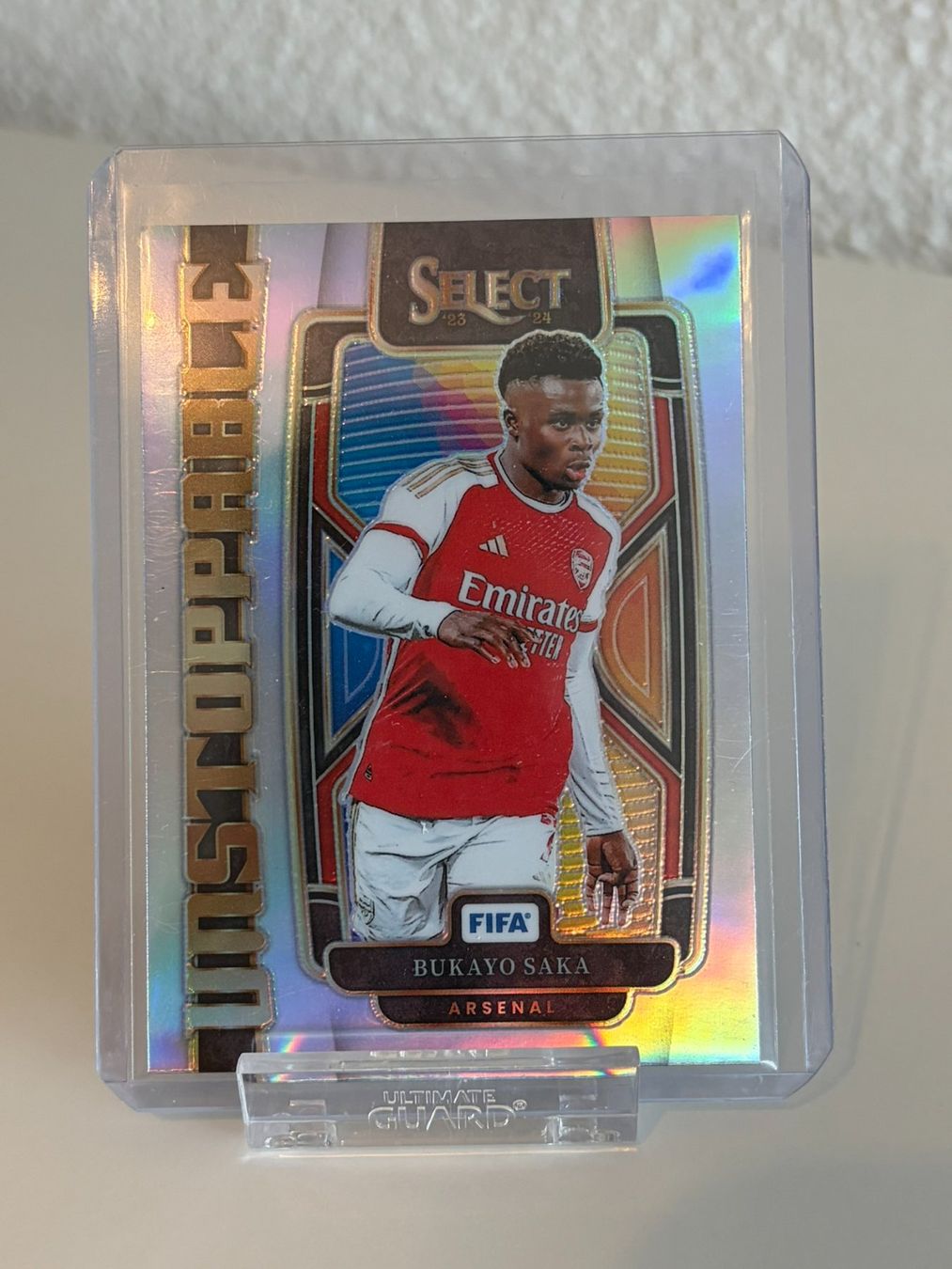 Topps Carte collezionabili: Bukayo Saka Unstoppable Panini Select Arsenal – Nuovo (secondo la descrizione) da Rebstein venduto da Joshua2303