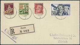 1927 - Pro Juventute - Satzbrief - Forch ZH - Luder Brief