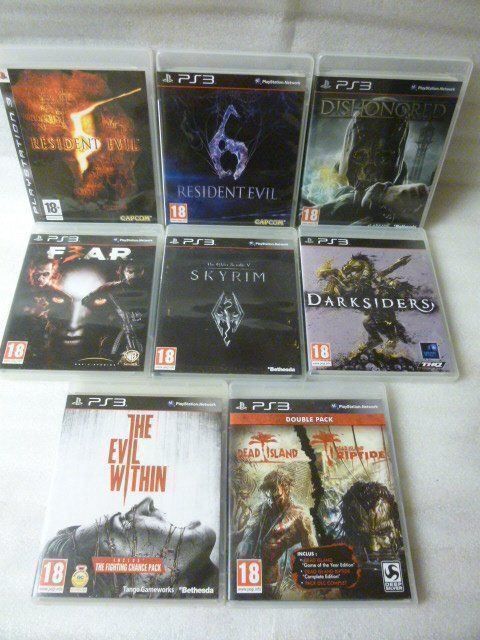 Sony Giochi: 8x jeux PS3 - 18+ (disques comme neuf) – Usato da Pambio Noranco venduto da Pol69