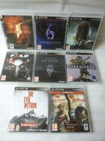 8x jeux PS3 - 18+ (disques comme neuf)