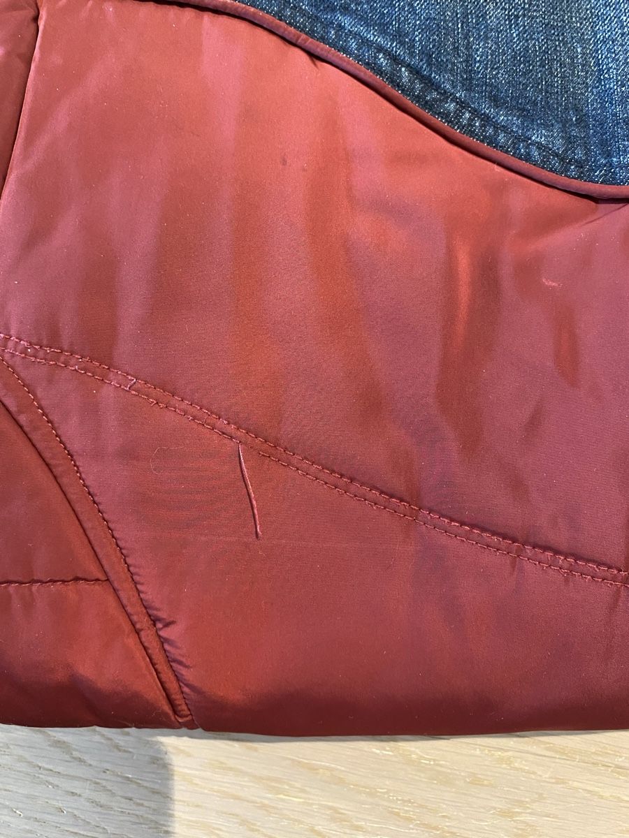 Diesel Giacche: Diesel-Co Jacke bordeaux/jeans Gr. S – Usato da Krauchthal venduto da Le_Sa 6