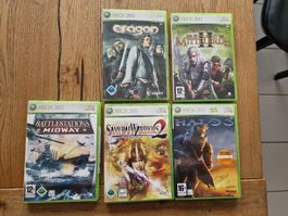 5 Spiele XBOX 360