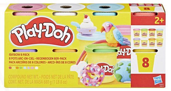 Play-Doh Spielzeuge: Play-Doh 8 er Pack / 8 Dosen à 85 g – Neu und originalverpackt aus Oensingen von Liquidations-Shop