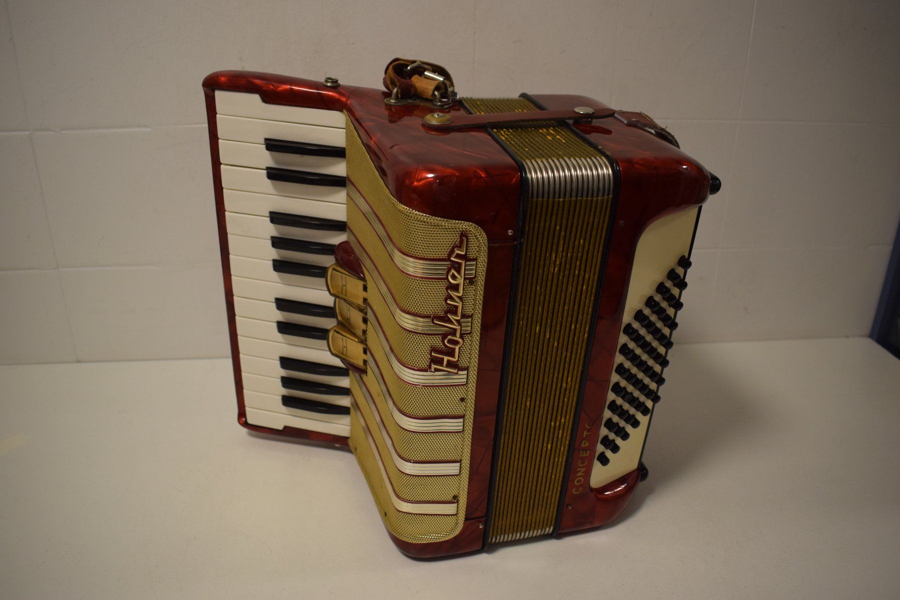 Hohner Strumenti musicali: Akkordeon chromatisch Hohner Concerto I – Usato da Zürich venduto da baumusik 7