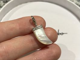 Thomas Sabo Charm Perlmutt Zahn mit Zirkonia 🤍💎