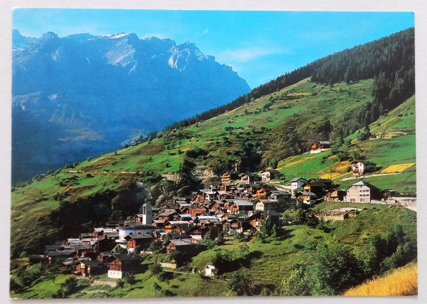 Cartoline postali: Albinen 1274 m, Daubenhorn – Usato da Fétigny venduto da Billy2miny
