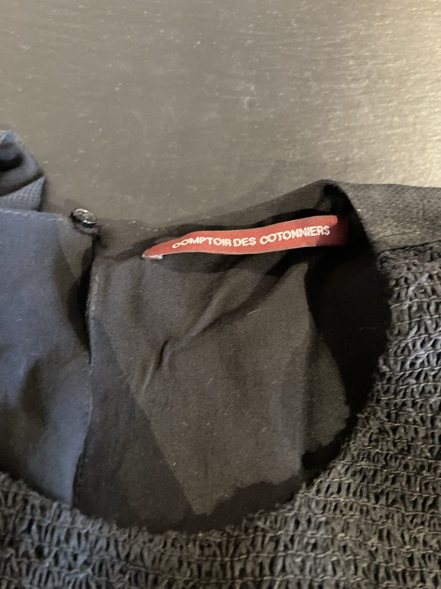 Comptoir des Cotonniers Vestiti: Robe noir en soie – Usato da Laconnex venduto da christec5 1