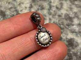 Pandora Charm "Sweet Sister" 👧💖 925er Silber, ALE