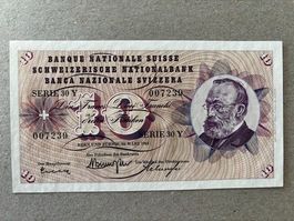 10-Franken-Note von 1963