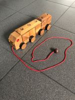 Nachzieh-Zug aus Holz zum Zusammensetzen