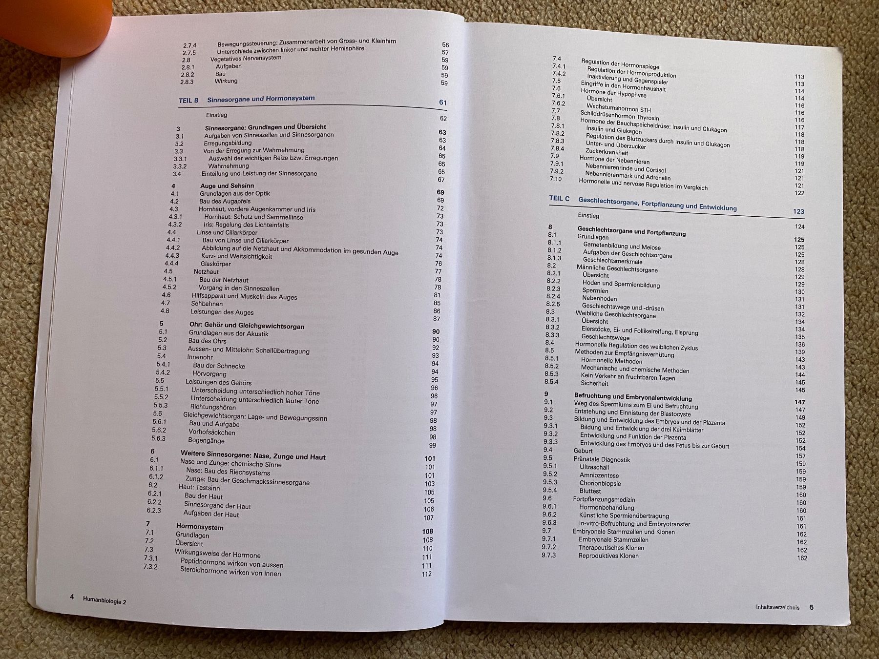 Livres: Humanbiologie 2 – D'occasion à Ebmatingen par 777_cq5g 3