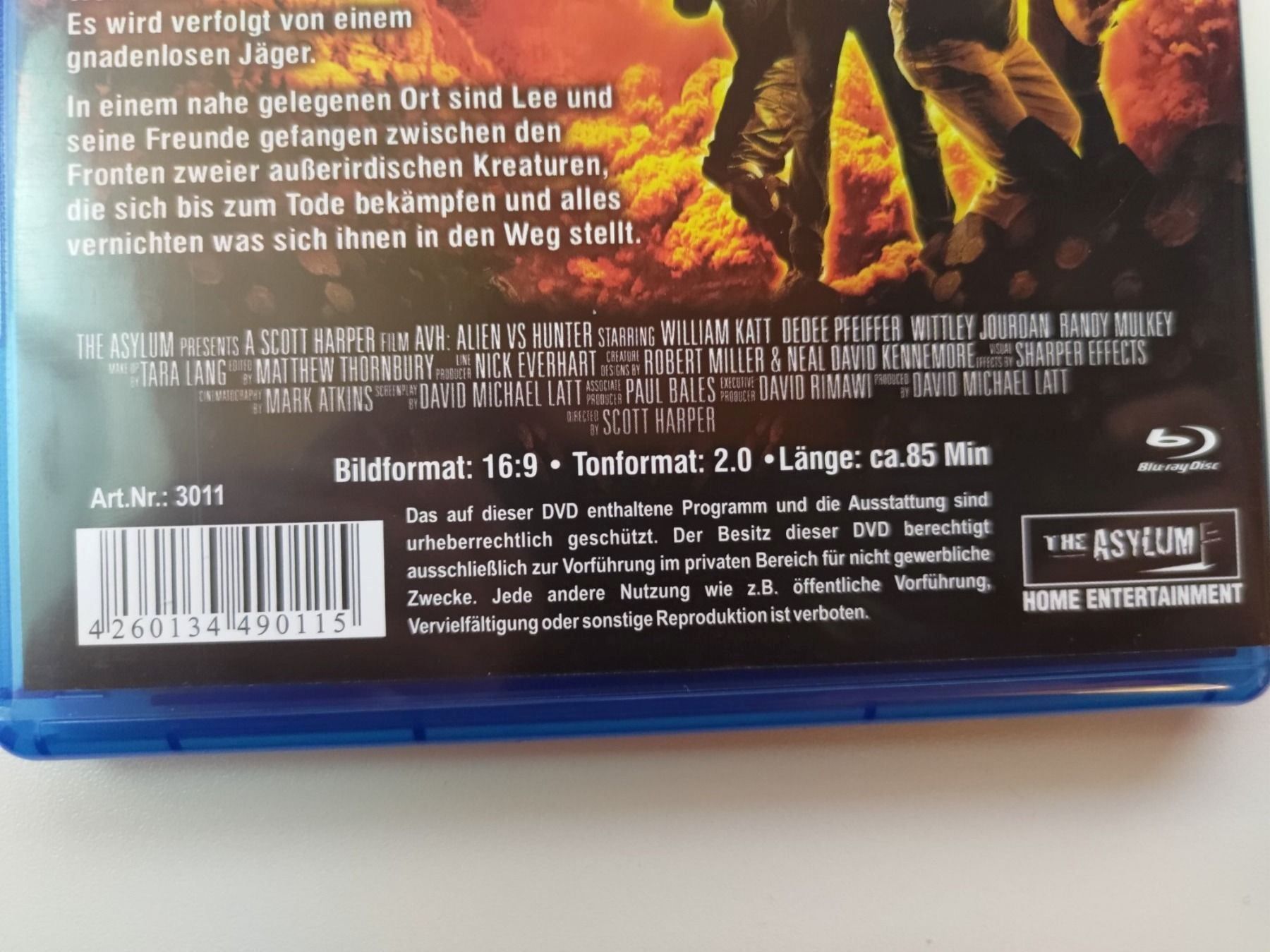 Tutti i DVDs: Alien vs. Hunter – Usato da Liestal venduto da Kratzilla 3