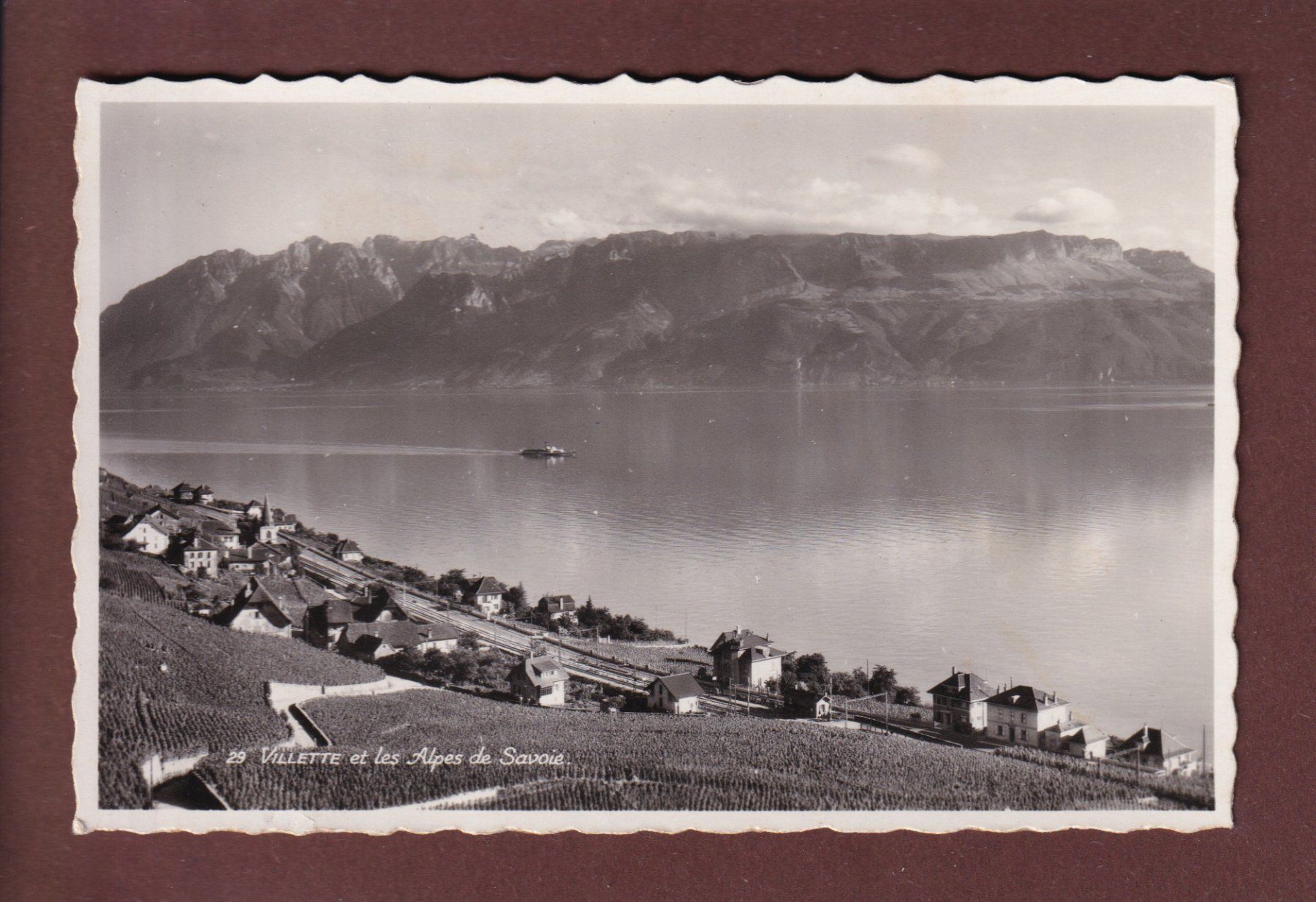 Cartoline postali: VILLETTE – Usato da Pully venduto da nicecards