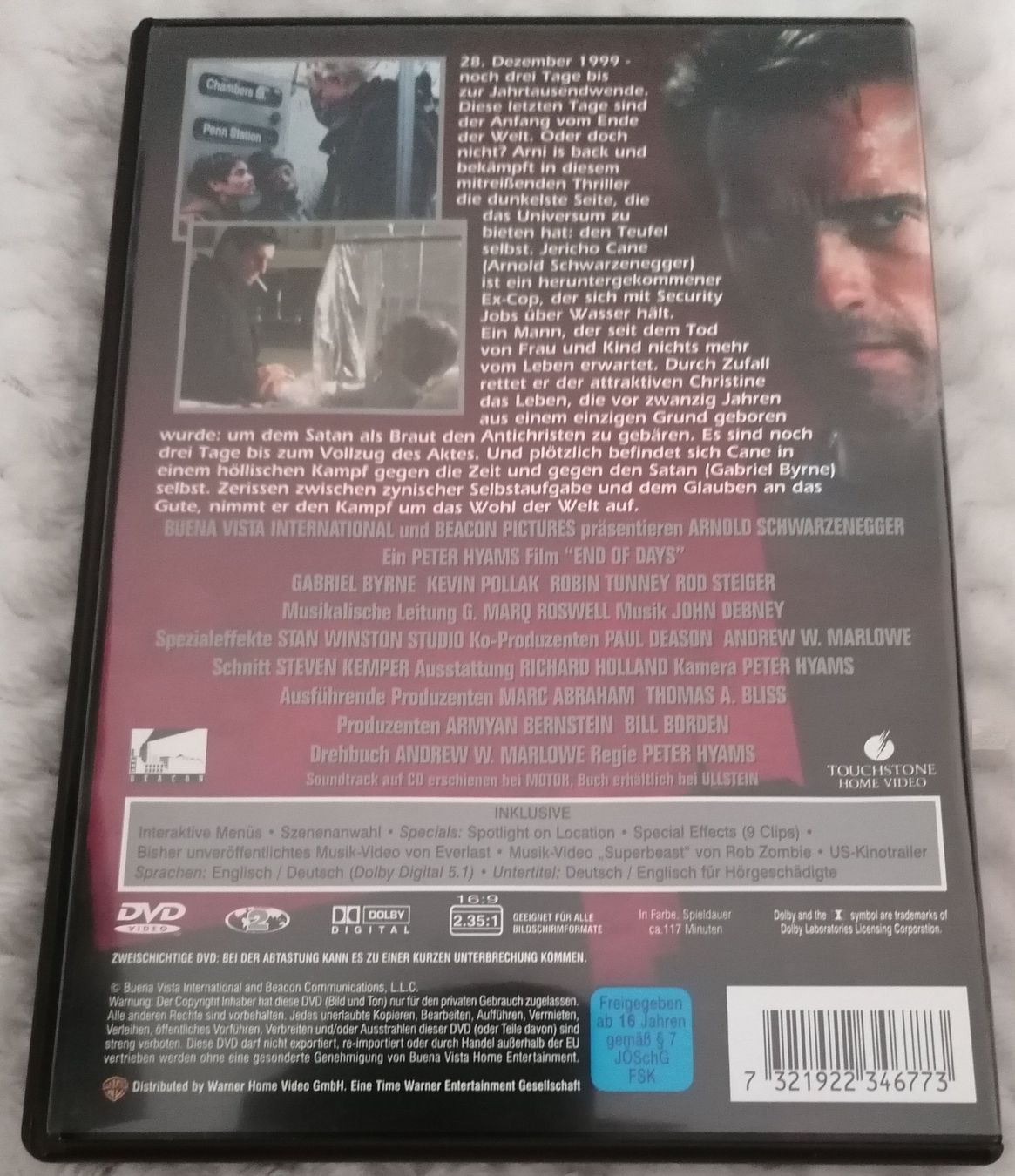 Tutti i DVDs: End of Days - DVD - Arnold Schwarzenegger – Usato da Oberurnen venduto da mackrokodile 1