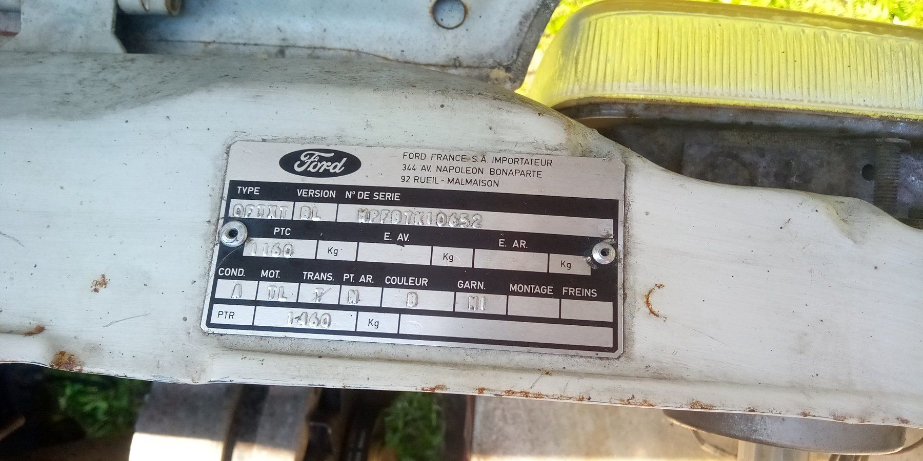 Ford Automobili: Rare Ford Fiesta MK1 de 1978 oldtimer – Usato da St-Maurice venduto da julien1890 7