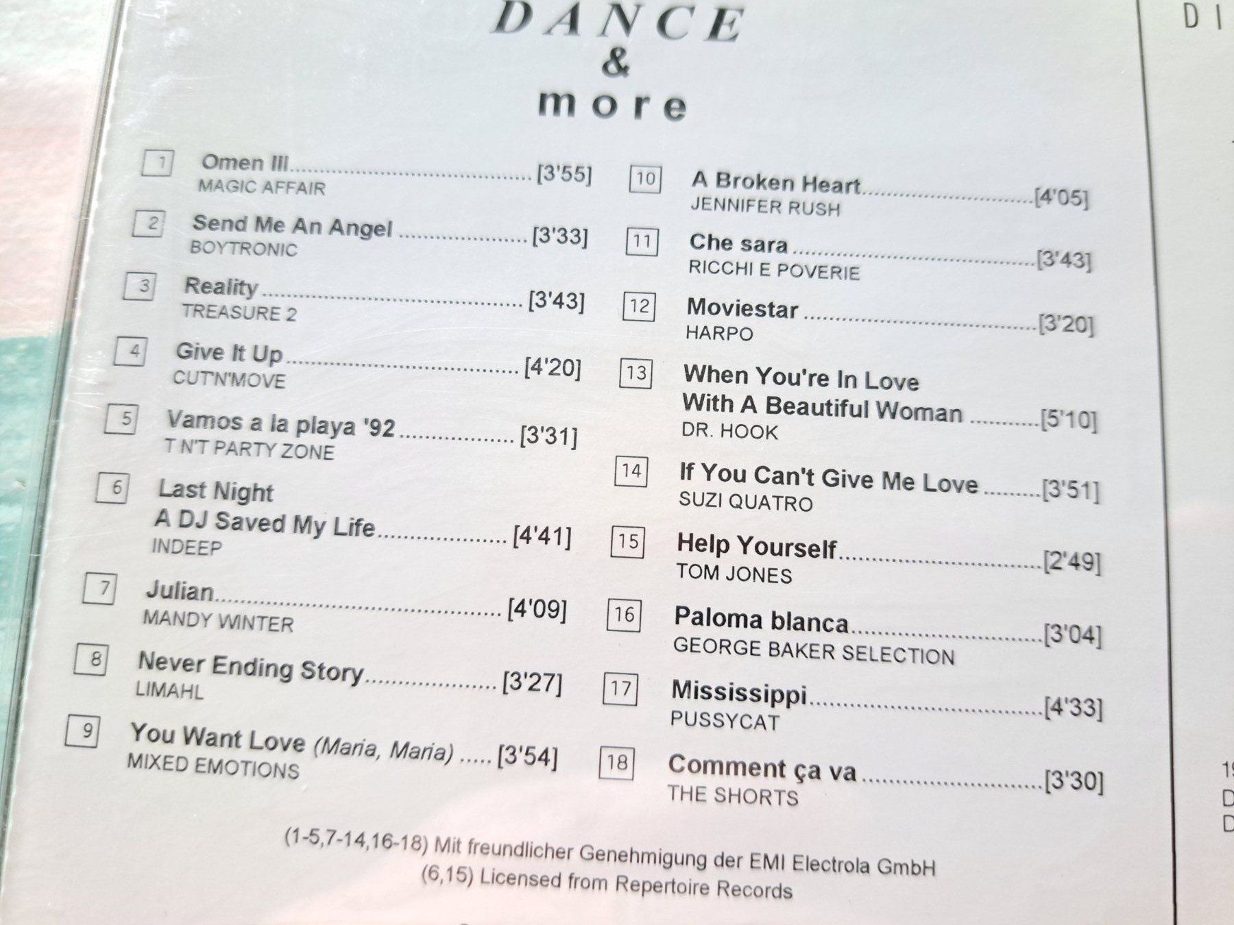 CD: Cd Dance & More ( 1995 ) – Usato da Pully venduto da bro_n52j 2
