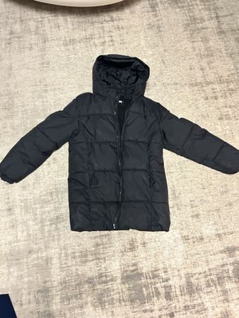 Veste mango noire à capuche, taille S
