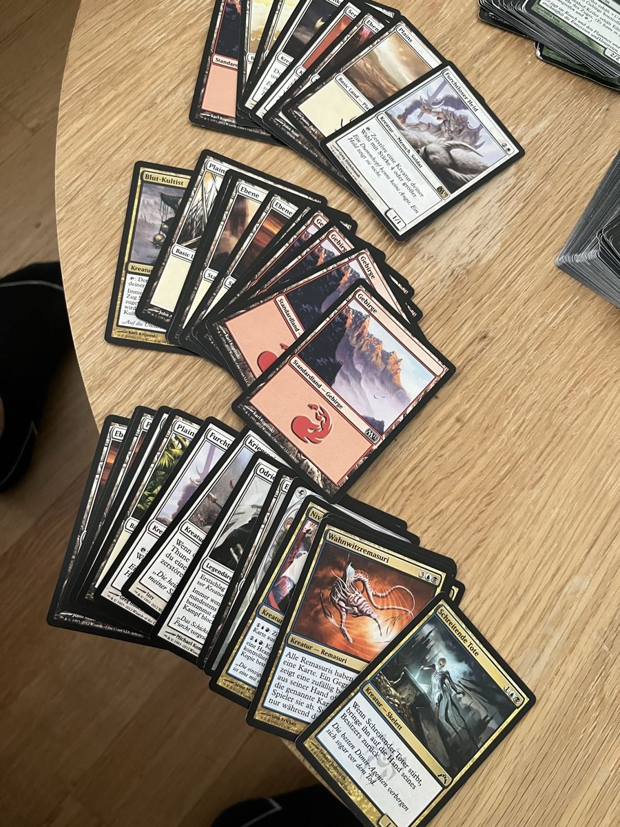 Giochi: Magic: The Gathering Sammlung – ca. 380 Karten + Deckboxen + – Usato da Zollikerberg venduto da robinho_ 6