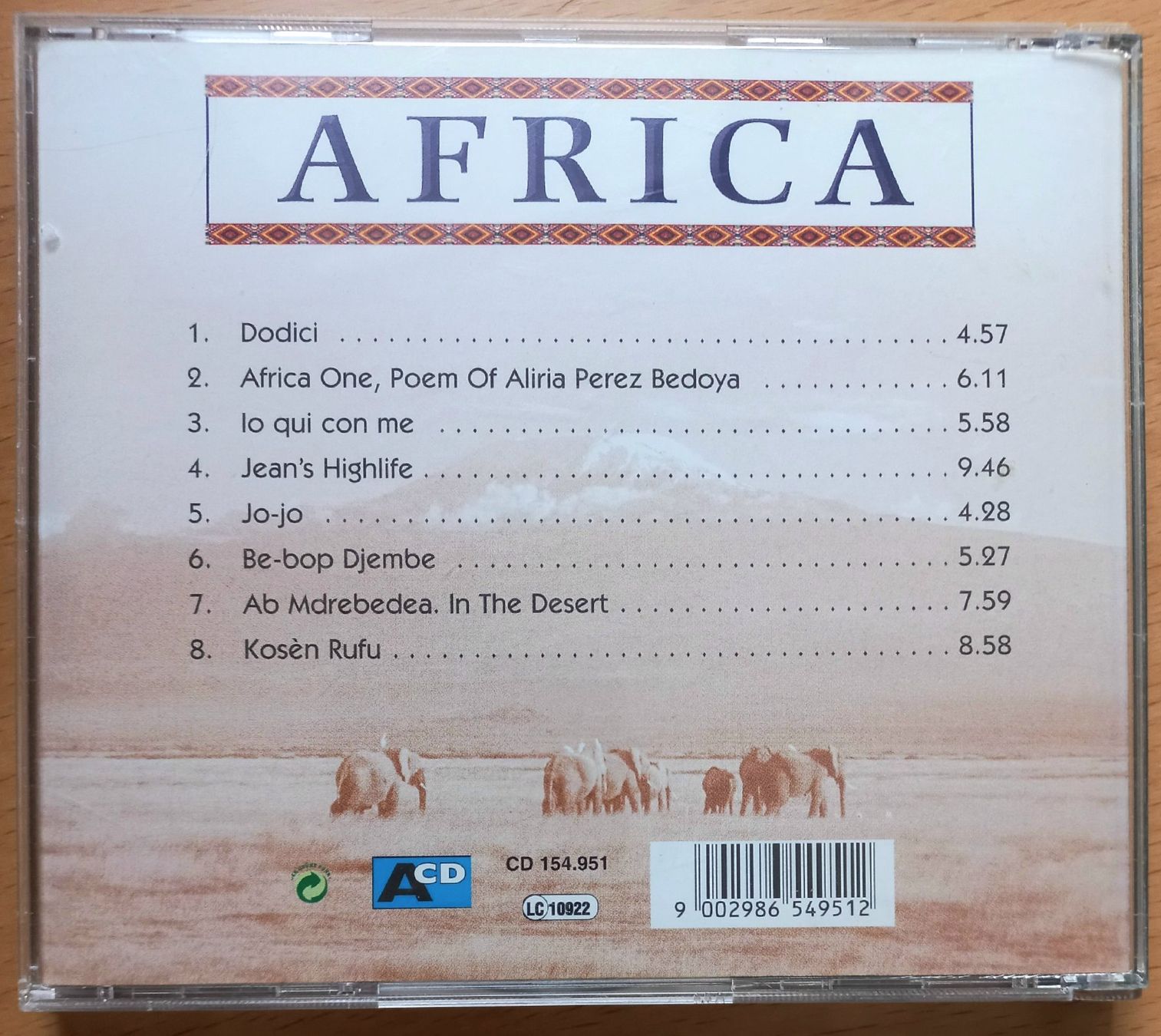 CDs: CD - Africa – D'occasion à Niederuzwil par lubimaja 2