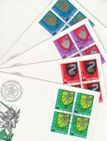 SBK J269 - J272 im 4er-Block FDC