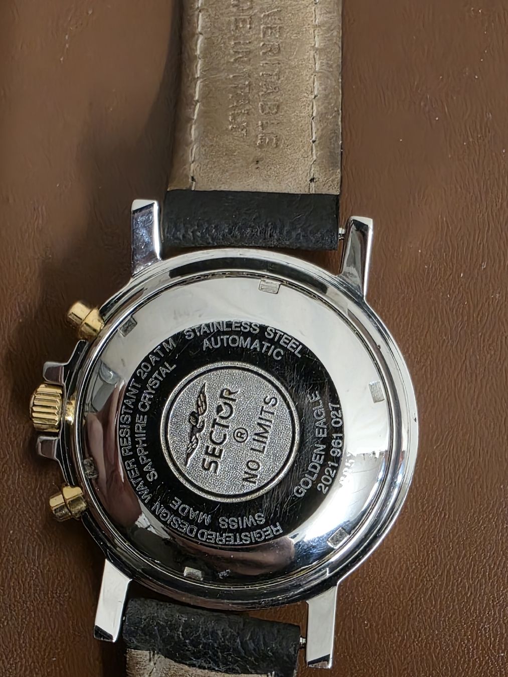 Sector Orologi: Sector Golden Eagle Herren Uhr, Chronograph, Automatic – Nuovo (secondo la descrizione) da Wolfertswil venduto da Antiko 5