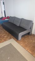 Schlafsofa / Bettsofa, grau, gut erhalten