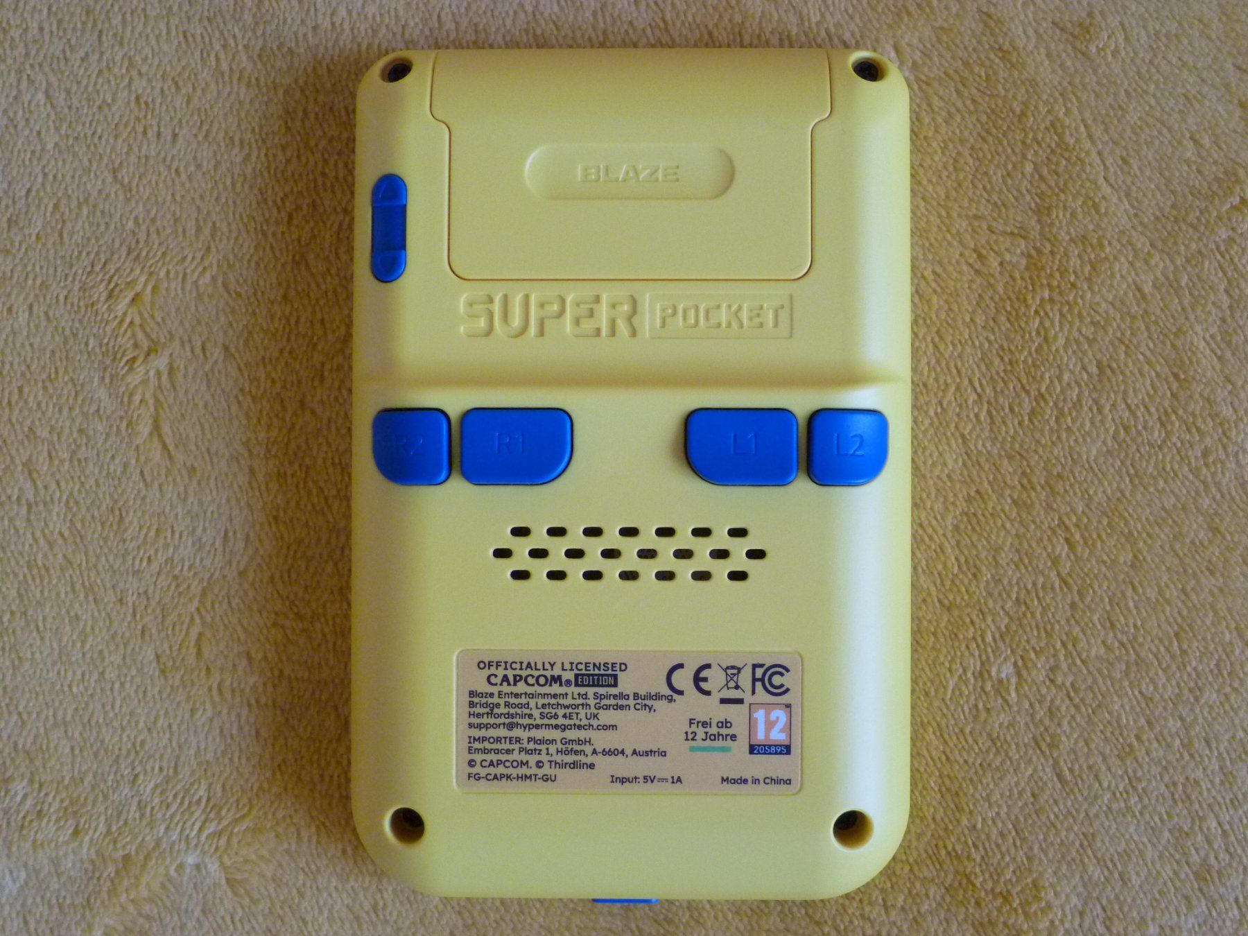 Capcom Konsolen: Blaze Capcom Super Pocket-SPIELCOMPUTER – Gebraucht aus Safenwil von universum78 1