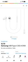 New and unused Samsung Headphones