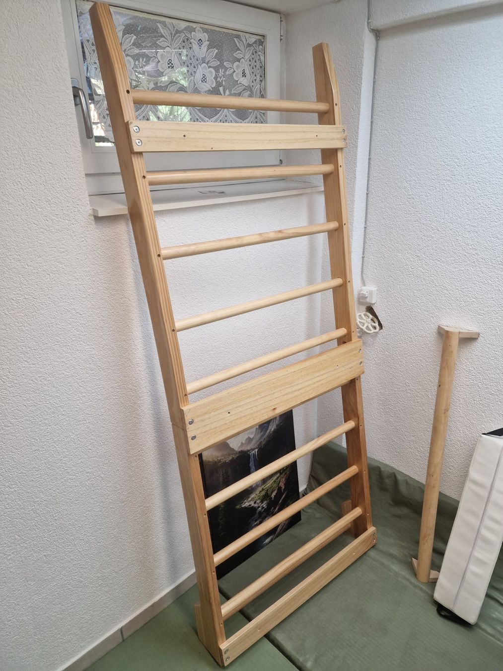 Hometrainer: Sprossenwand mit Klimmzugaufsatz – Usato da Bern venduto da AdorableGerbil 3